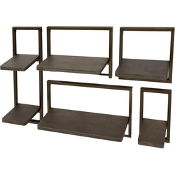 AnLi Style Wandschap set/5 Ferro