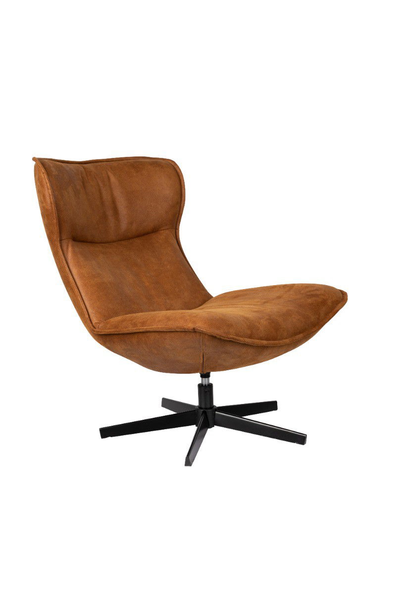ANLI STYLE Lounge Chair John Cognac - 
