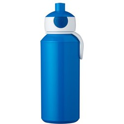 Drinkfles pop-up campus 400 ml blauw