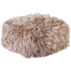 MUKKI - Poef - Taupe - Polyester