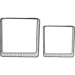 Wandrek Reja - Zwart - 15x35x35cm