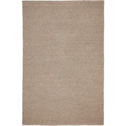 Kave Home - Galinda vloerkleed van synthetische vezels taupe 160 x 230 cm