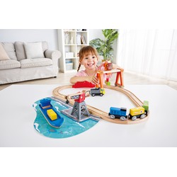 Hape Hape Lift & Load Harbour Set