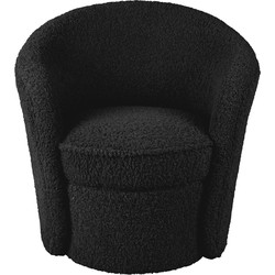 Leitmotiv - ArmFauteuil Cuddly Teddy - Zwart