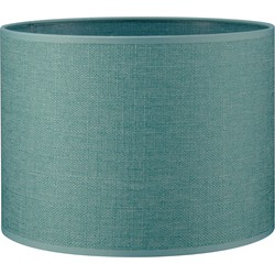 Home sweet home lampenkap Canvas 25 - turquoise