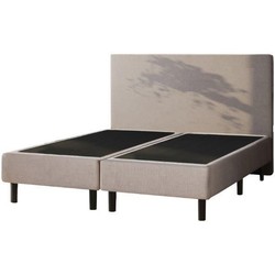 2-persoonsboxspring Springcrest met geïntegreerde topper Beige (140x200 cm)