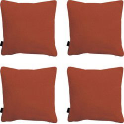 Madison -  Sierkussen Panama terra - Ca. 45x45 cm - Set van 4