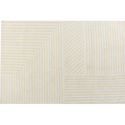 Beliani ABEGUM - Laagpolig-Beige-Wol