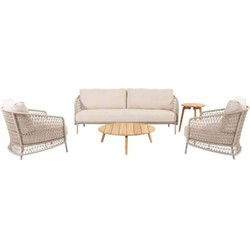 Puccini lounge stoel incl. 2 kussens 4SO