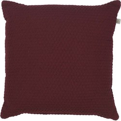 Dutch Decor FIXA - Kussenhoes 45x45 cm - bordeaux - rood - 100% katoen - Dutch Decor