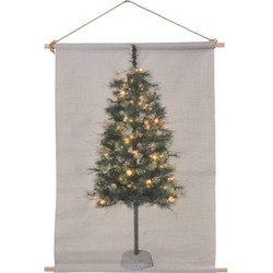 Wanddoek kerstboom D LED rh Cosy S