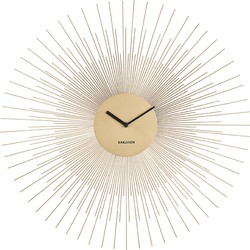 Karlsson - Wandklok Peony Large - Goud- Ø60cm