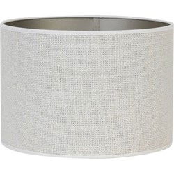 Light & Living - kap - Saverna - wit - textiel - Ø 20cm - E27 - 2220805
