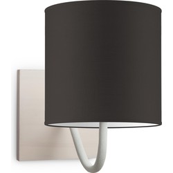 wandlamp beach bling Ø 16 cm - bruin