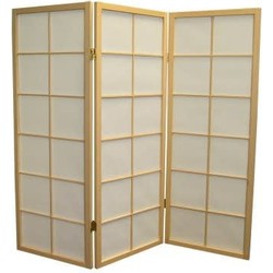 Fine Asianliving Japanese Room Divider L135cmxH130cm Shoji Rice Paper