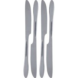 4x Dinermessen tafelbestek RVS 23,5 cm - Messen