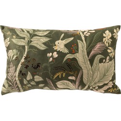 Dutch Decor SCARLET - Sierkussen 30x50 cm - Mayfly - groen - Dutch Decor