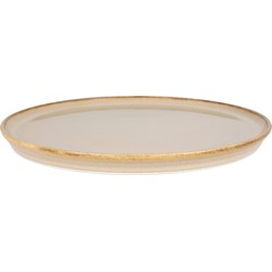 Bonna Dessertbord - Sand Hygge - Porselein - 16 cm - set van 6