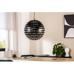 Hoyz Collection - Hanglamp - 1-lichts - 50x50x120 - Zwart
