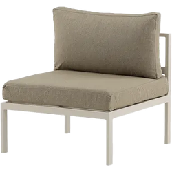 Milena modulair loungeset element beige - 70 cm