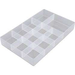 Allstore Organiser voor opslagbox 5,5L en 10L - 34 x 21 x 4,5 cm - Opbergbox