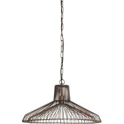 Light & Living - Hanglamp Kasper - 55x55x29 - Bruin