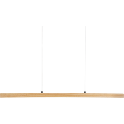 Beliani STEWARTS - Hanglamp-Lichte houtkleur-Eikenhout