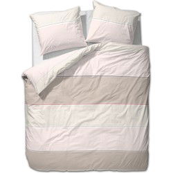 Ten Cate Katoenen Tweepersoons Dekbedovertrek - 200x200/220 - Cannes Off-White