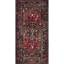 Safavieh Vintage Hamadan Indoor Geweven Vloerkleed, Perzische Collectie, VTH215, in Rood & Multi, 122 X 183 cm