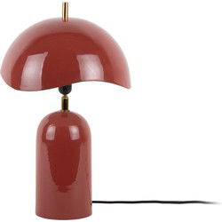 Tafellamp Querido - Rode oker - Ø25cm