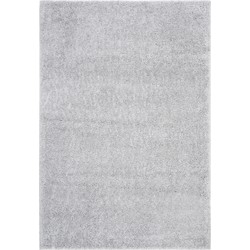 Safavieh Shaggy Indoor Woven Area Rug, August Shag Collection, AUG900, in Silver, 91 X 152 cm
