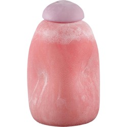 PTMD Vaas Karlie - 16x16x25 cm - Glas - Paars