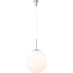Moderne hanglamp Balla - L:25cm - E27 - Metaal - Grijs