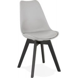 TAPAS design stoel 56x48x82 cm Grijs