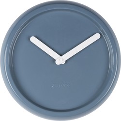 Klok Ceramic Time - Blauw - Zuiver