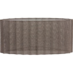 Light&living Kap ovaal recht smal 58-24-27 cm DISLI linnen bruin