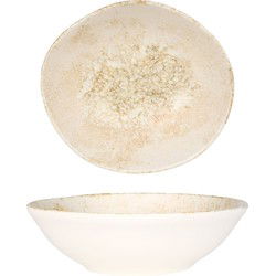 Bonna Kommetje - Nacrous - Porselein - 18 cm (470cc) - set van 6