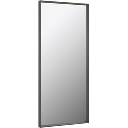 Kave Home - Nerina spiegel donkere afwerking 80 x 180 cm