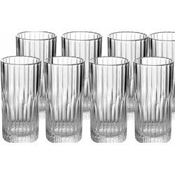 Duralex Longdrinkglazen Manhattan - 18x stuks - glas - 305 ml - Drinkglazen
