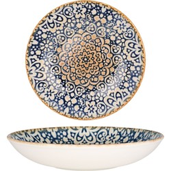 Bonna Diepbord - Alhambra - Porselein - 25 cm (1300cc) - set van 6