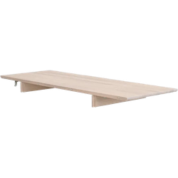 Filippa verlengstuk voor de ronde Filippa eettafel whitewash - 120 x 45 cm