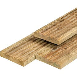 Vlonderplank Midden-Europees grenen 2,8x14,0x400 cm Tuindeco