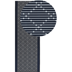 Beliani CHARVAD - Loper-Blauw-Polyester