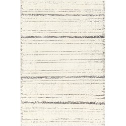 Modern Scandinavisch Tapijt MYRIAM - Ivoor/Grijs - 160x213 cm