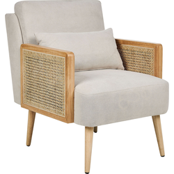 Beliani ORUM - Fauteuil-Beige-Polyester