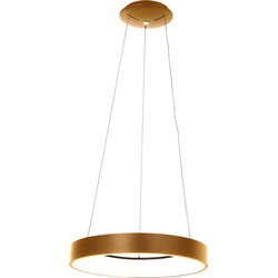Steinhauer hanglamp Ringlede - goud -  - 2695GO