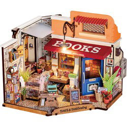 Robotime Corner Bookstore DIY Miniatuur Knutselen