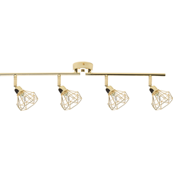 Beliani ERMA - Plafondlamp-Goud-IJzer