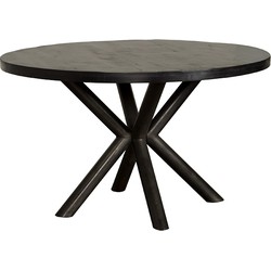 Tower living Selva mango round diningtable top 1,5 / 2,5 - 130 dia.