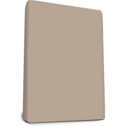 Adore Hoeslaken Boxspring Jersey Taupe 140 x 200 cm